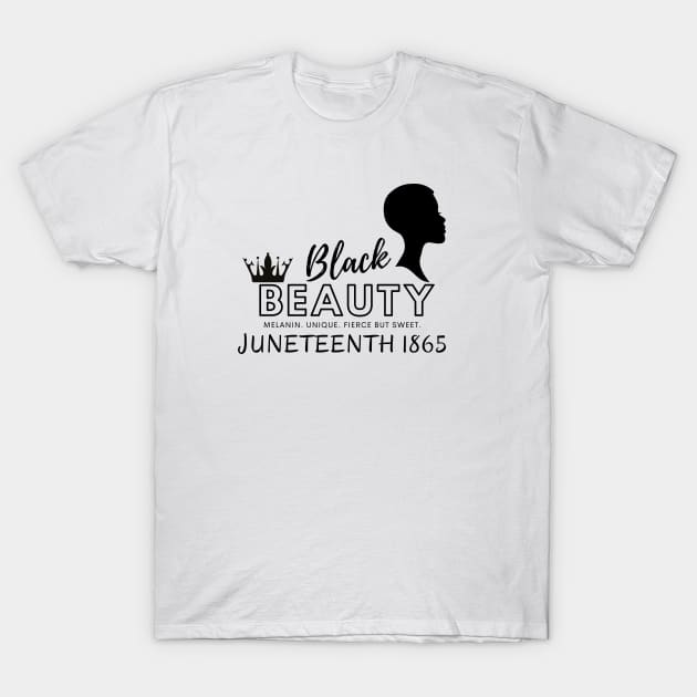 Juneteenth Beauty T-Shirt by by GALICO